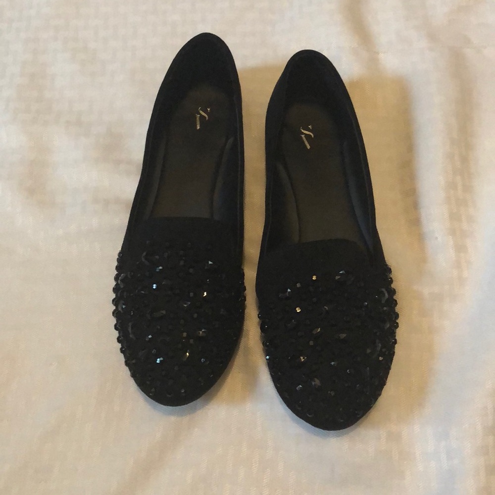 Simply Vera Vera Wang Loafers Black Sz 9 Shoes